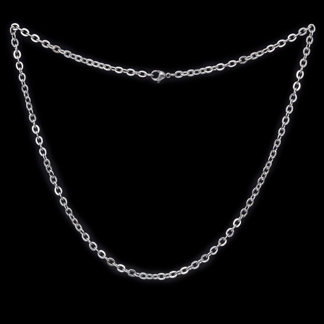 Ankerkette flach 2mm 25 cm Kette