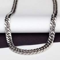 Hosenkette Edelstahl Schlüsselkette Biker Königskette-Ringe 90-60 cm