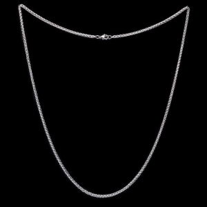 Dreifach Zopfkette Edelstahl 3 mm 21 cm Kette